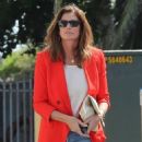 Cindy Crawford – Steps out for a business meeting in Malibu
