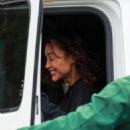 Cara Santana – Leaving the San Vicente Bungalows after lunch in West Hollywood
