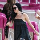 Andrea Corr – Seen on the beach at Sandy Lane Hotel in Barbados - 454 x 431