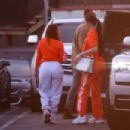 Kylie Jenner with a friend out in Los Angeles