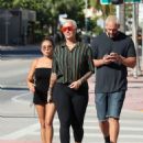 Amber Rose in Black Leggings – Out in Miami