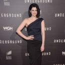 Jessica De Gouw attends the premiere of WGN America's 