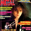 Yngwie Malmsteen - Metal Shock Magazine Cover [Italy] (June 1994)