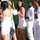 Holly Scarfone – Seen at Bootsy Bellows all white party at Nobu in Malibu