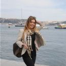 Çigdem Batur  walking in Bebek - 454 x 683