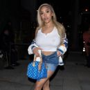 Natalie Nunn – Steps out to party in Los Angeles - 454 x 681