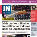 Pope Francis - Jornal de Noticias Magazine Cover [Portugal] (27 April 2025)