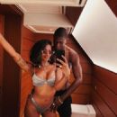 Elisa Johnson – In Bikini on their vacation in Portofino - 454 x 482