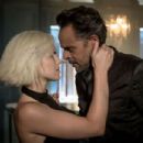 Erin Richards and Alexander Siddig