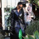 Kim Kardashian – With Hillary and Chelsea Clinton film a segment for ‘Gutsy Women’ in Canoga Park