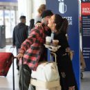 Kaitlyn Bristowe – With AJ McLean seen as they coincidentally cross paths at LAX - 454 x 353