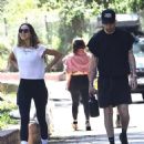 Jénayé Noah – Out for an hike after at The Oaks Gourmet in Los Feliz