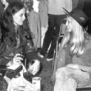 Sara Lownds and Pattie Boyd