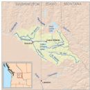 Bodies of water of Spokane County, Washington