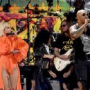 Flo Rida and Bebe Rexha perform onstage during The Teen Choice Awards 2016 - 454 x 312