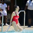 Rebecca Black – Swimsuit Candids at Dream Hotel Pool Party In LA
