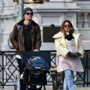 Ashley Tisdale – With Christopher French on a family stroll in New York City - 454 x 555