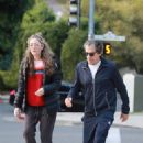 Rebecca Gayheart – On a walk with a friend in Los Angeles - 454 x 681