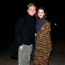 Ruby O. Fee – With Matthias Schweighöfer outside Jennifer Klein’s holiday party in Brentwood - 454 x 681