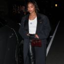 Lori Harvey – Leaving dinner with a friend at Giorgio Baldi in Santa Monica