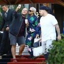 Blac Chyna and Rob Kardashian Leaving The SLS Hotel in Miami Beach, Florida - May 14, 2016