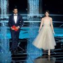 Felicity Jones and Riz Ahmed - The 89th Annual Academy Awards - Show (2017)