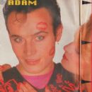 Adam Ant - Smash Hits Magazine Pictorial [United Kingdom] (3 January 1985) - 454 x 544