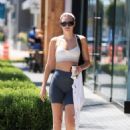 Alissa Violet – Seen after workout at Carrie’s Pilates in West Hollywood