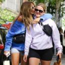 Kelly Bensimon – With her daughter Sea on Mother’s Day seen in Manhattan - 454 x 633