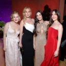 Demi Moore and her Daughters - 2025 Vanity Fair Oscar Party Hosted By Radhika Jones - Arrivals - 405 x 612