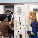 Charity (Essence Atkins, left) storing her baby before going off to class with Megan (Shoshana Bush, right) in the comic spoof “Dance Flick.” Photo Credit: Glen Wilson. Copyright ©2009 by PARAMOUNT PICTURES CORPORATION. All Rights Reserved. - 454 x 302