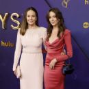 Diane Lane and Eleanor Lambert at 76th Emmy Awards at Peacock Theatre in Los Angeles
