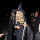 Lauren Conrad – In witch costume while arriving at the Casamigos party in Los Angeles - 454 x 681