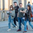 Sarah Hyland – On the set at Bode Museum in Berlin-Mitte - 454 x 303