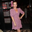 Candice Brown – In dress at Barbie Screening in London - 454 x 682