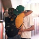 Tiffany Haddish – With boyfriend Marvin Jones at LAX airport in Los Angeles - 454 x 302