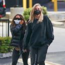 Khloe Kardashian – With BFF Malika Haqq in Woodland Hills