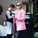 Holly Valance &#8211; In a pink blazer out in London