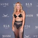 Paige Spiranac – On a red carpet at Maxim Hot 100 experience in Miami - 454 x 681