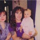 Steve and his first wife Lorraine and baby Lauren
