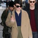 Celebs Stop by the ABC Studios - 399 x 600