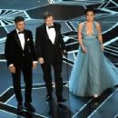 Oscar Isaac, Mark Hamill and Kelly Marie Tran  - The 90th Annual Academy Awards - 454 x 303