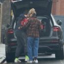 Imogen Poots – With James Norton shopping candids in London - 454 x 345