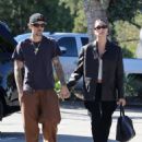 Hailey Bieber – With Justin Bieber seen while out in Los Angeles