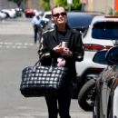 Ashlee Simpson &#8211; Arriving at gym session in Studio City