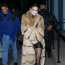 Kendall Jenner &#8211; Steps out for dinner with Fai Khadra in Aspen