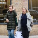 Amy Poehler – Seen with a friend after having lunch in Manhattan - 454 x 614