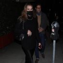 Brooke Shields – Seen leaving dinner at Giorgio Baldi in Santa Monica - 454 x 681