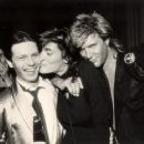 Claire Stansfield & Simon Le Bon with Andy Taylor - 454 x 361
