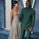 Sabrina Dhowre and Idris Elba - The 2023 Vanity Fair Oscar Party - 408 x 612
